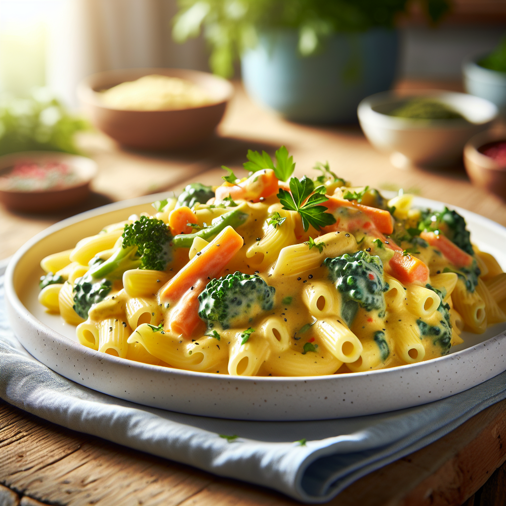 Cheesy Hidden Veggie Pasta