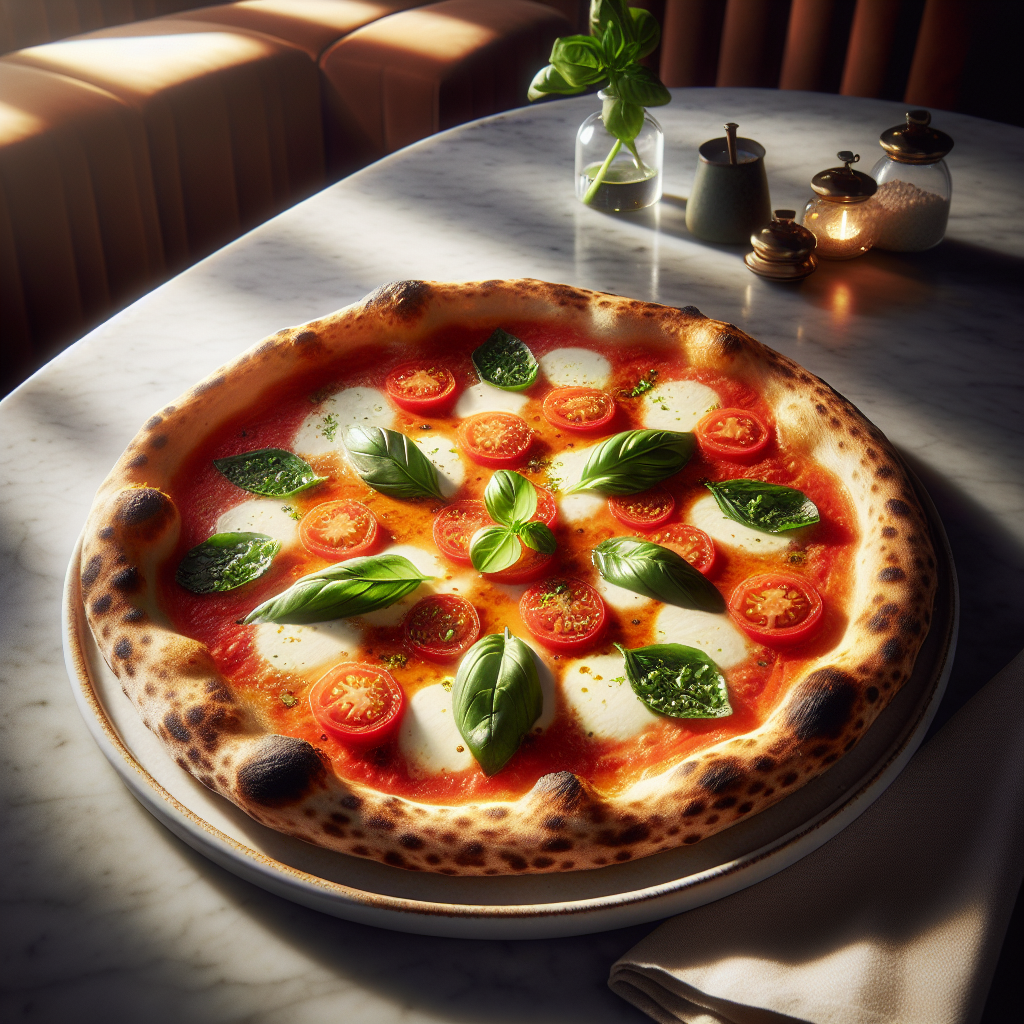 Delicious Classic Margherita Pizza recipe - Main Course dish with comfort food, family-friendly, classic