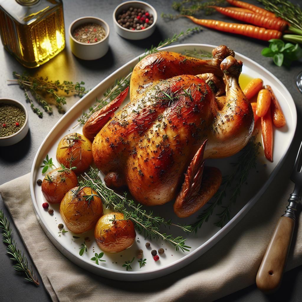 Delicious Classic Roasted Chicken recipe - Main Course dish with family-friendly, comfort food, easy