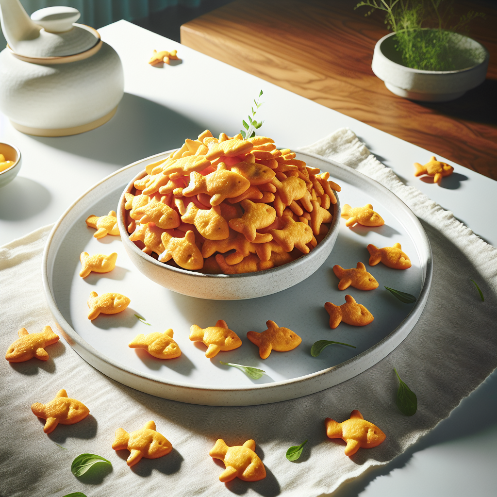 Delicious Goldfish Crackers recipe - Snack dish with kid-friendly, quick, cheesy