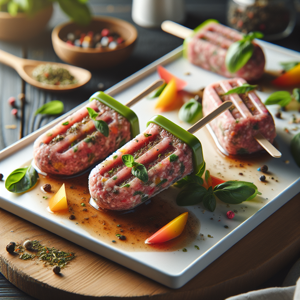 Delicious Meat Popsicle recipe - Appetizer dish with fun, protein, family-friendly