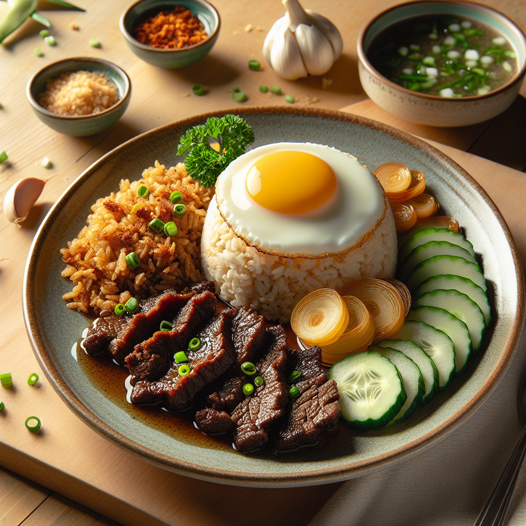 Delicious Tapsilog recipe - Breakfast dish with savory, family-friendly, comfort food
